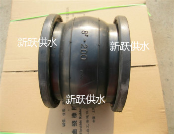 新躍橡膠接頭應(yīng)用在唐山工程